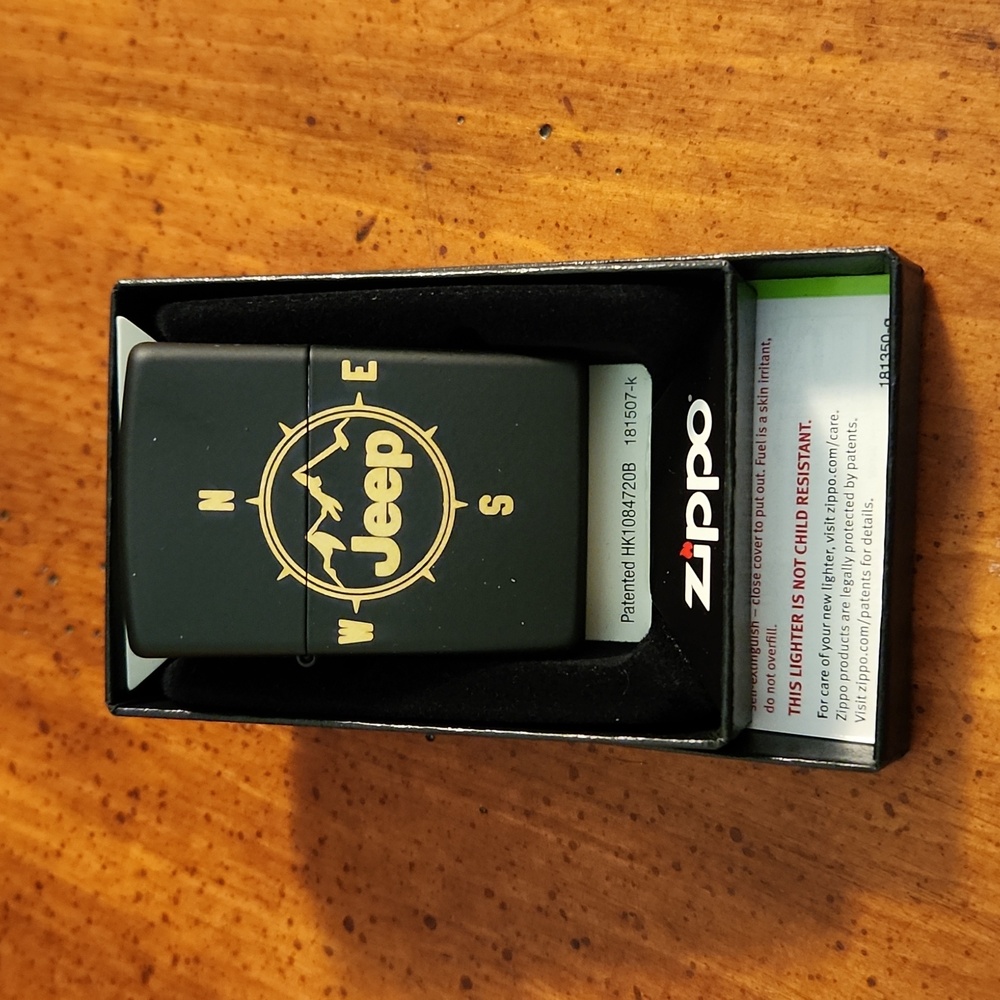 Zippo- Custom Engraved-Jeep